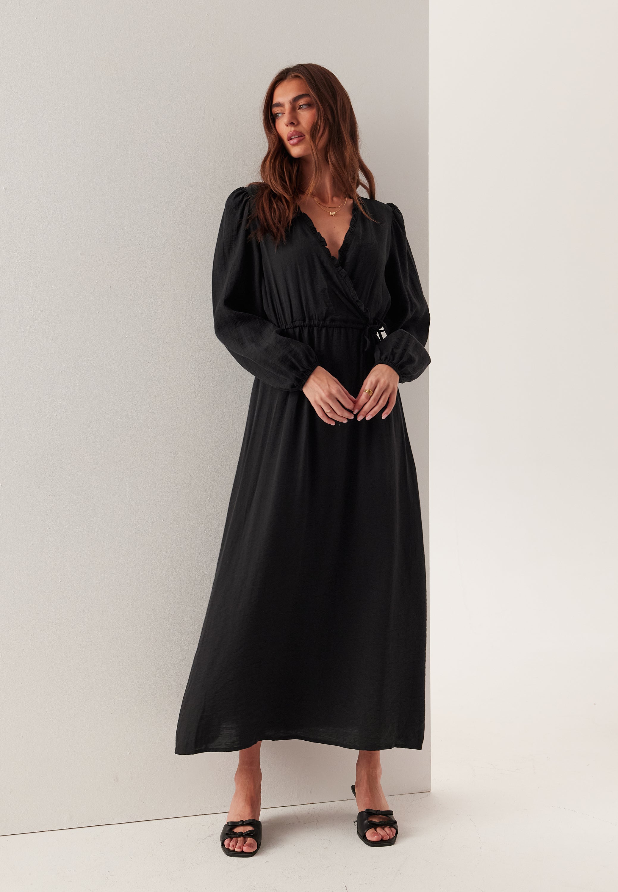 BUBBLEROOM Flowy Maxi Dress