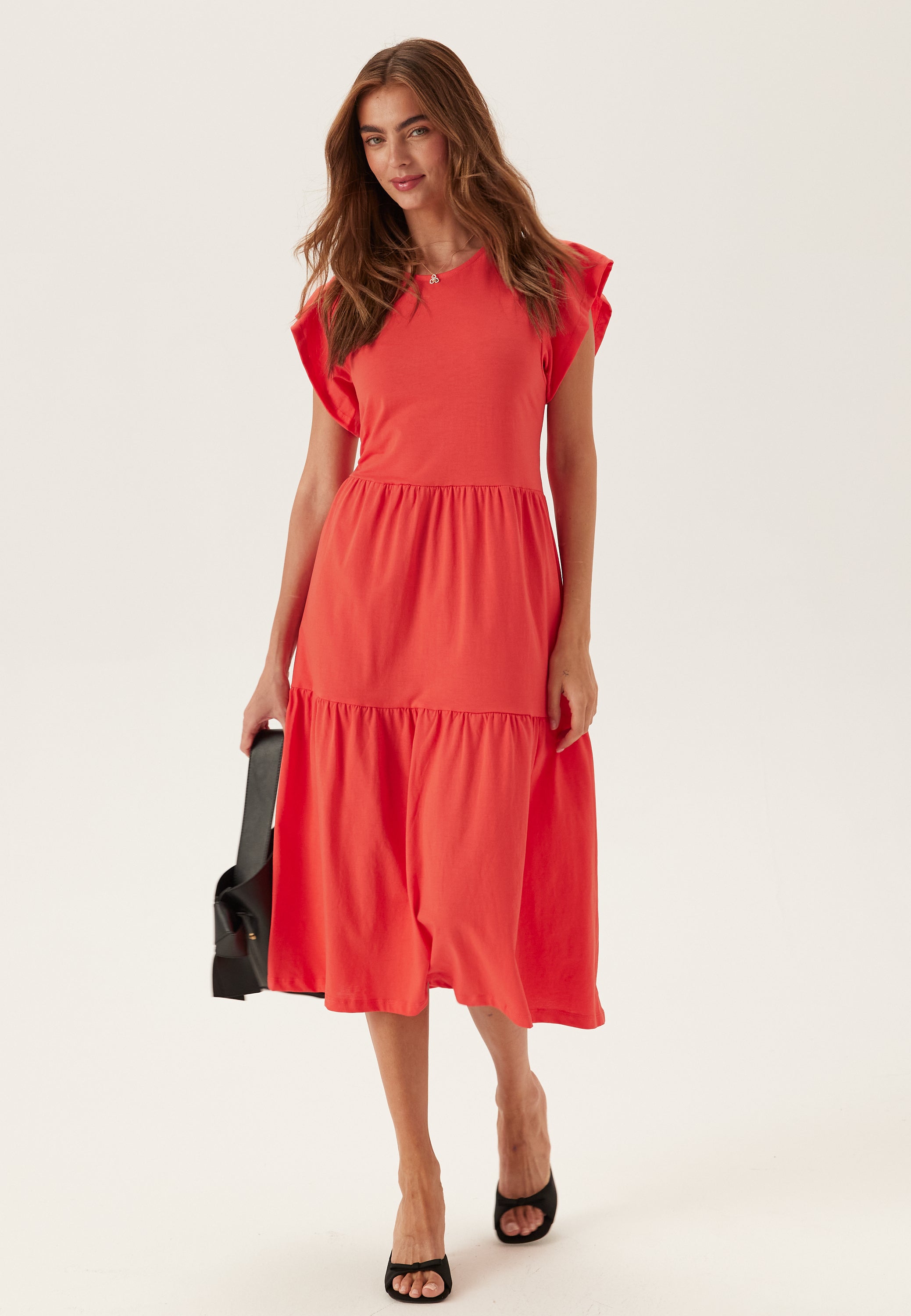 VILA Visummer S/S midi dress