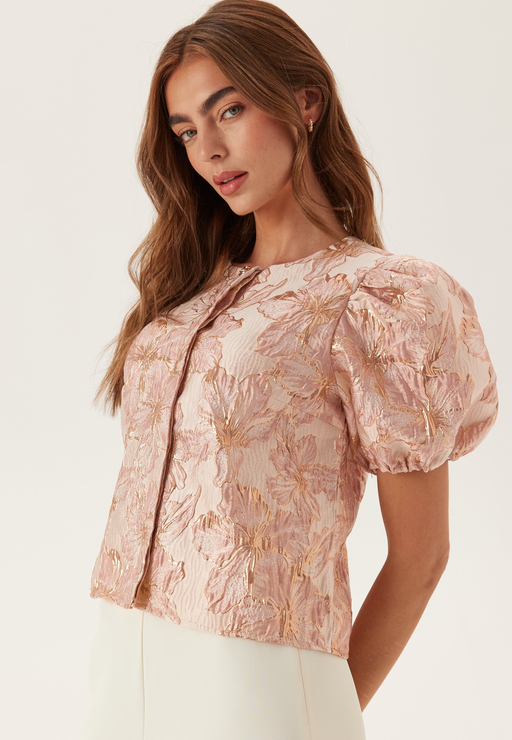 Pieces Pcbetty Ss Blouse Wvn