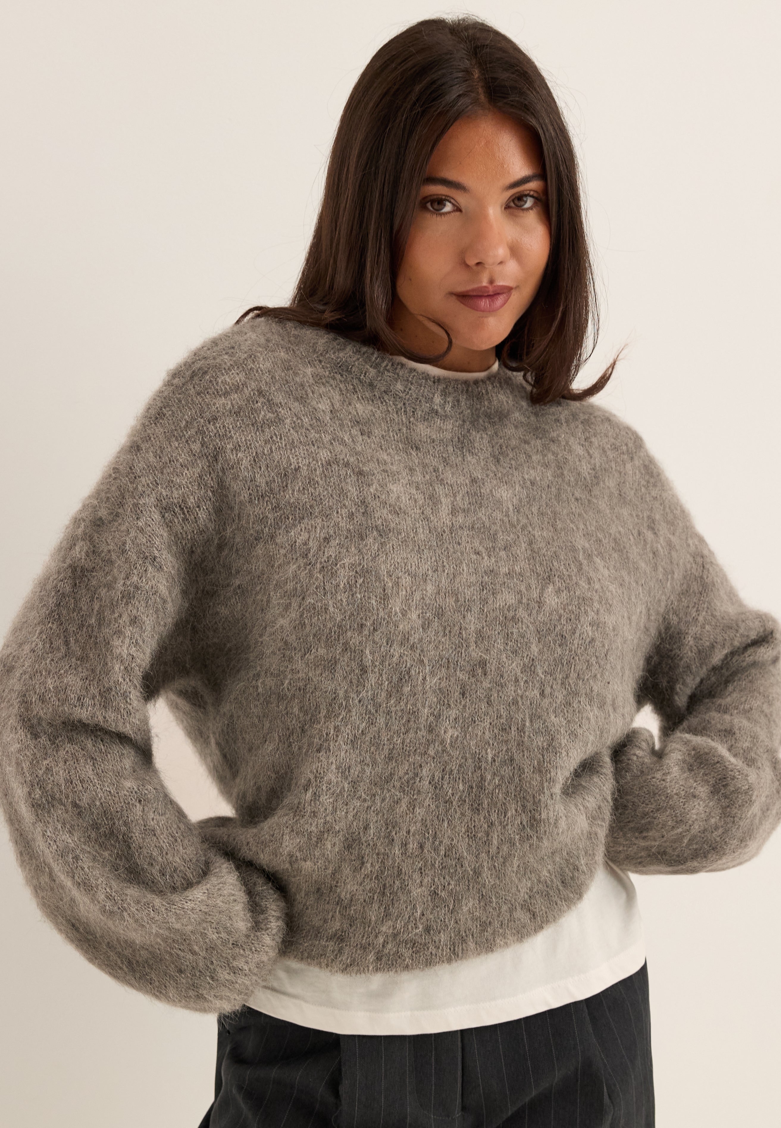 OBJECT Objharry L/S LO KNIT PULLOVER