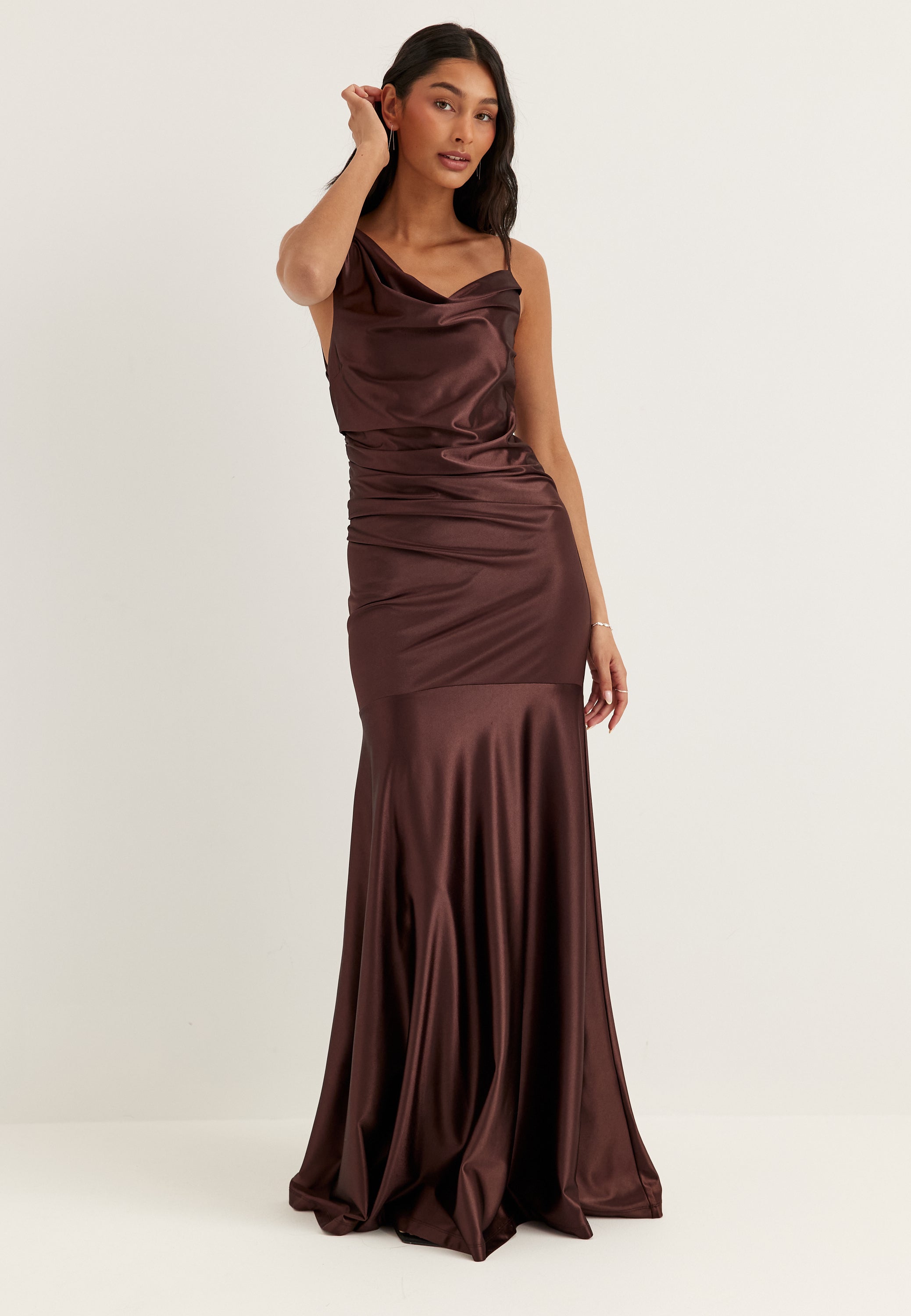 BUBBLEROOM OCCASION Waterfall Mermaid Soft Stretch Gown