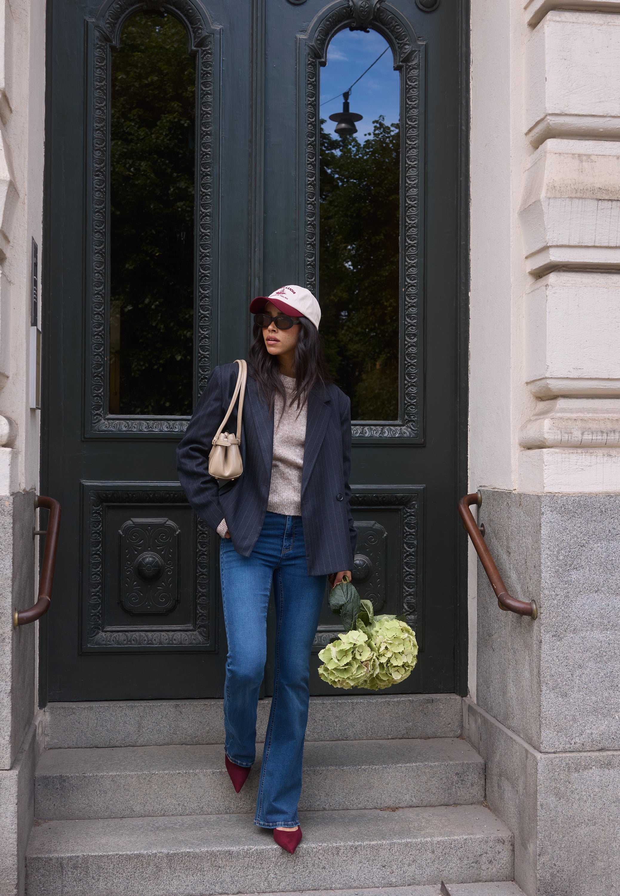BUBBLEROOM Striped Blazer