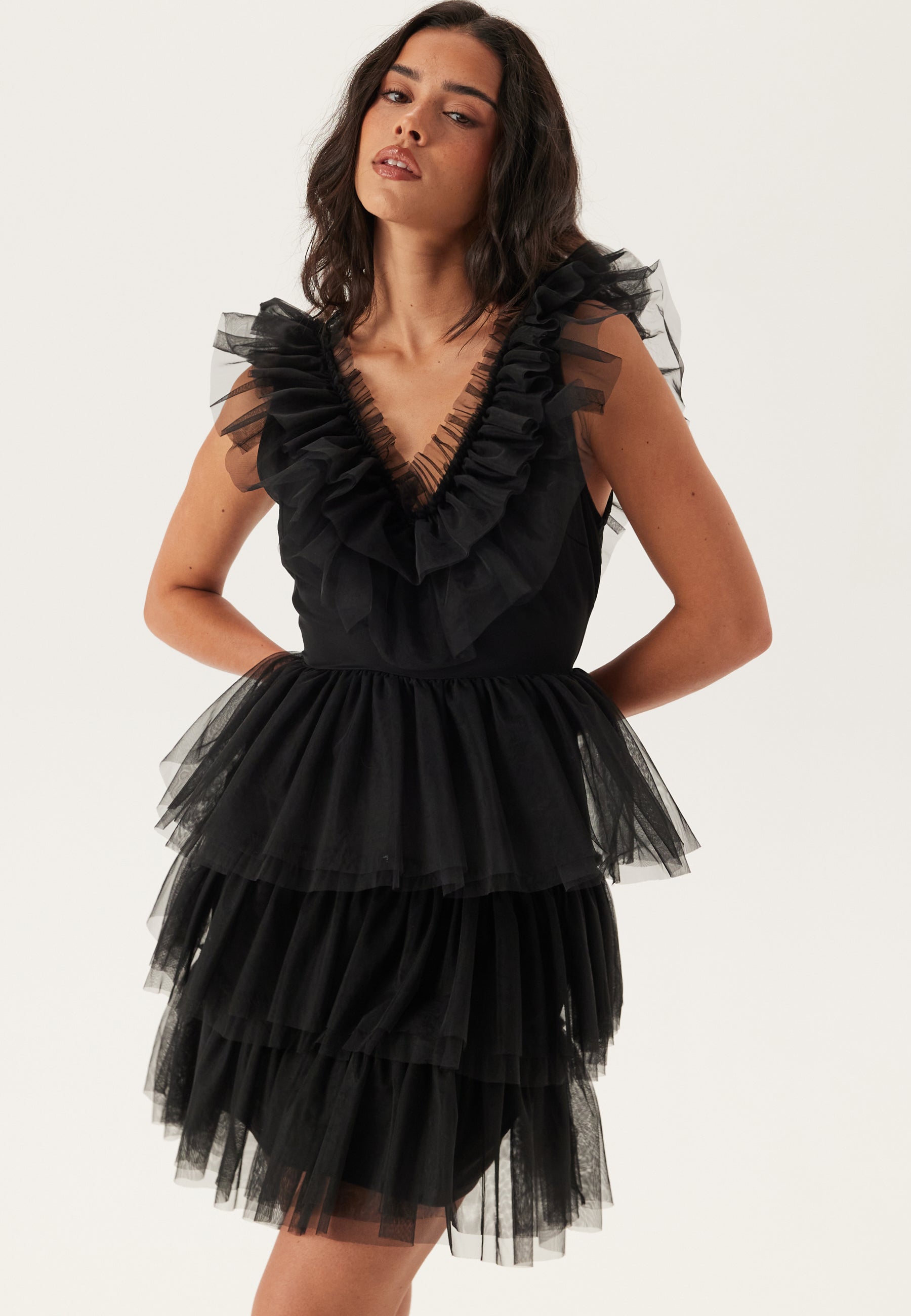 YAS Yasvalentina Sl Tulle Dress