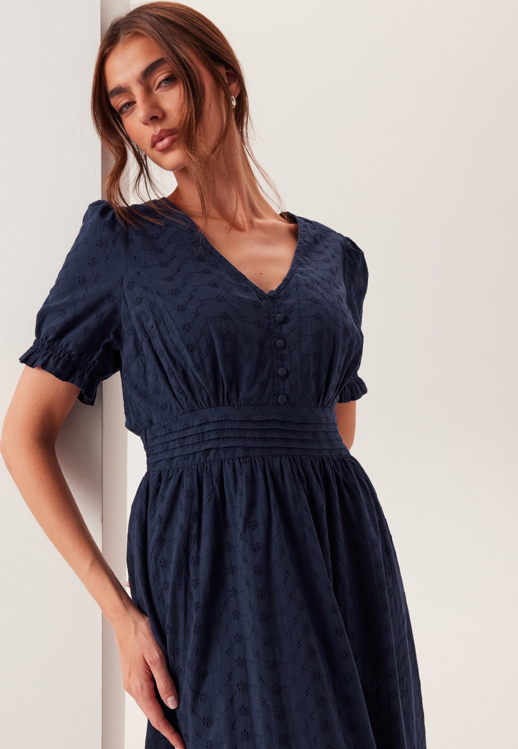 BUBBLEROOM Broderie Anglaise Dress