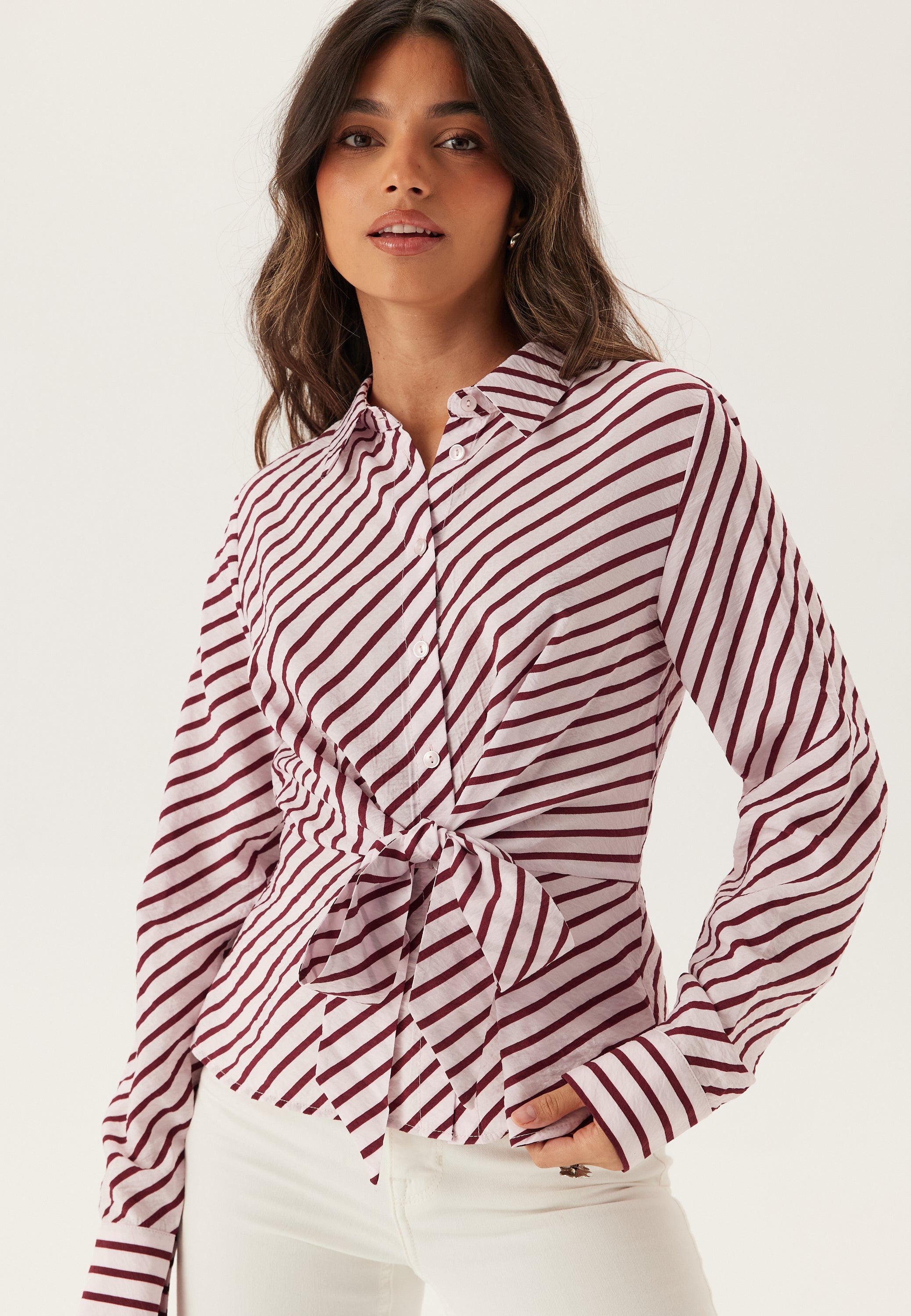 BUBBLEROOM Tie Detail Shirt