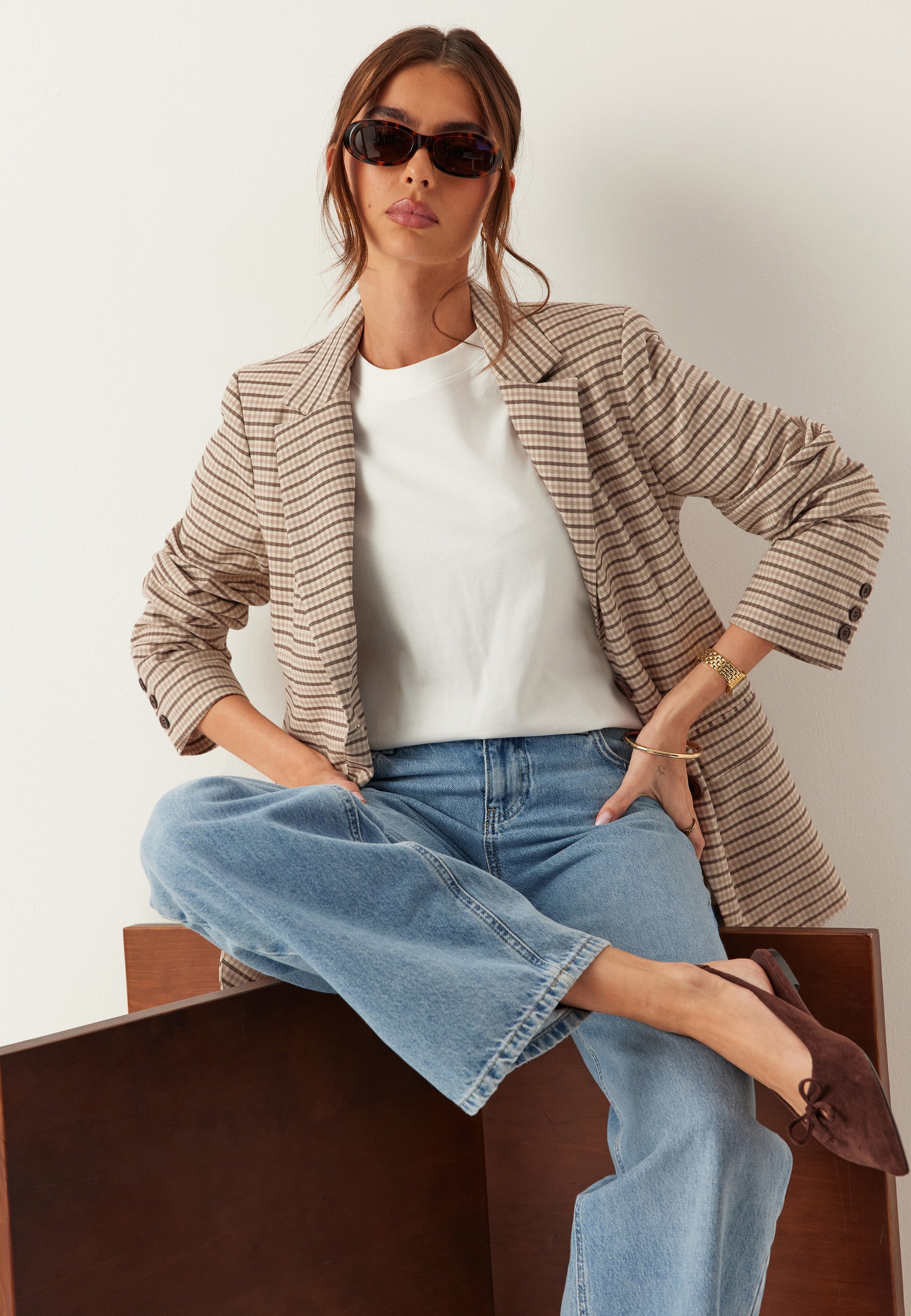 BUBBLEROOM Oversized L/S blazer