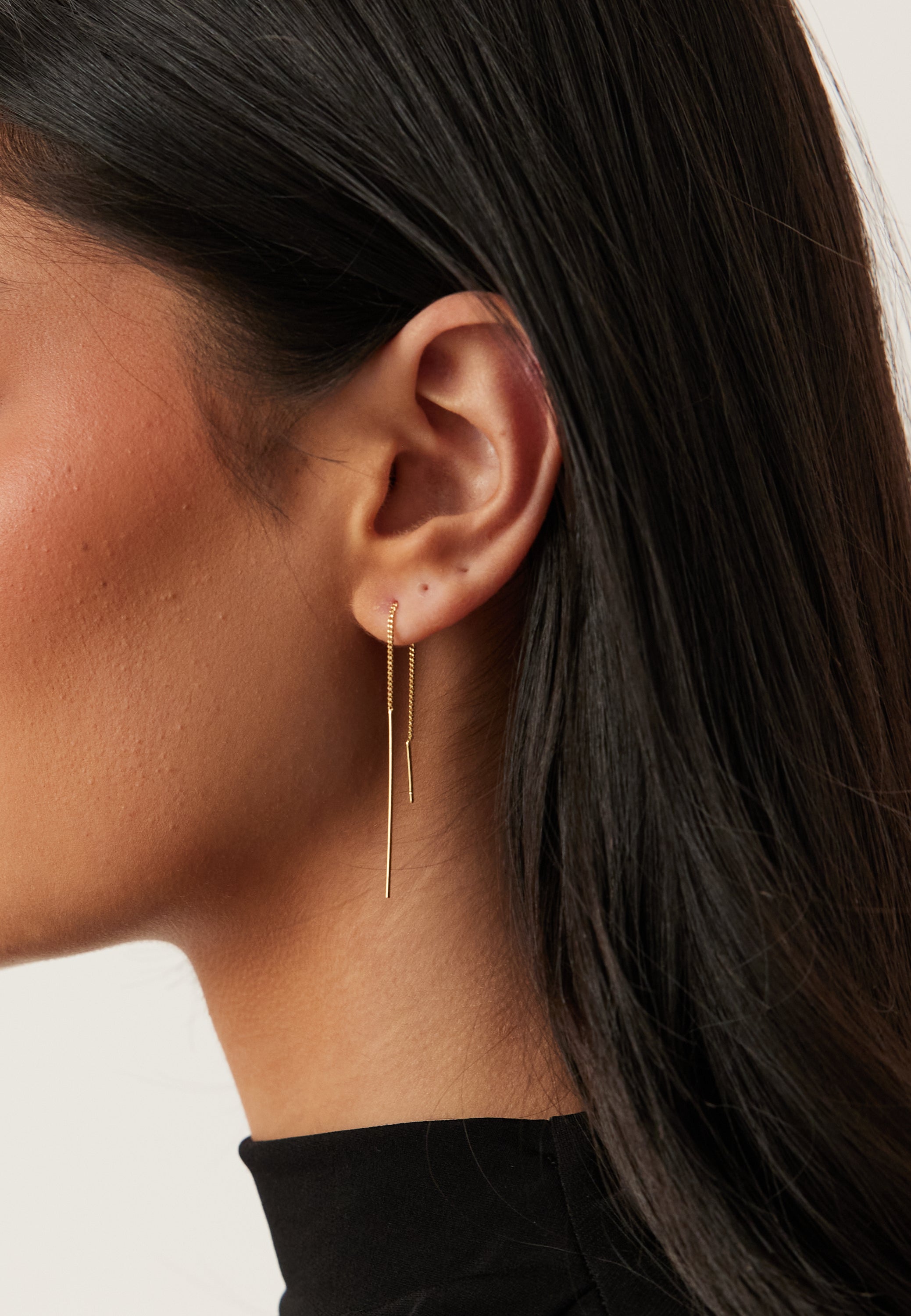 Pilgrim Tahoe Chain Earrings Gold-plat