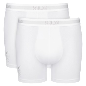 Sloggi 2P SLG Base Short Hvid bomuld Large Herre
