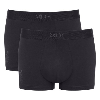 Sloggi 2P SLG Base Trunk Sort bomuld Large Herre