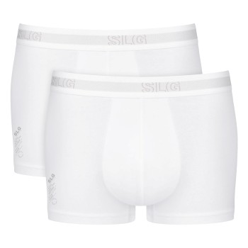 Sloggi 2P SLG Base Trunk Hvid bomuld Small Herre