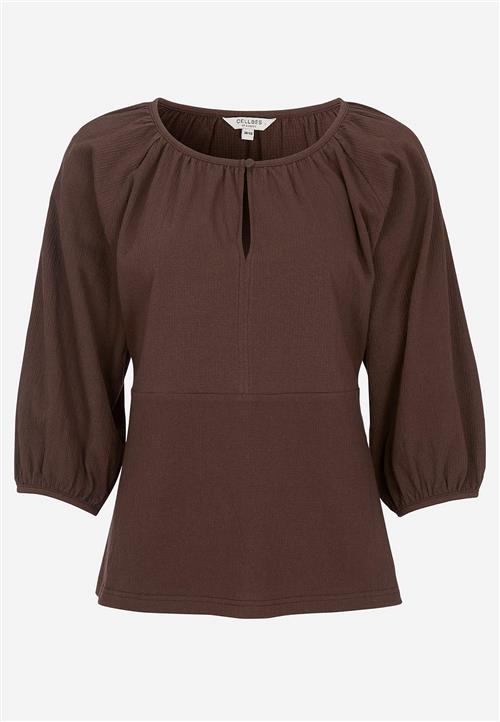 Cellbes of Sweden Top i rynket bomuldsjersey