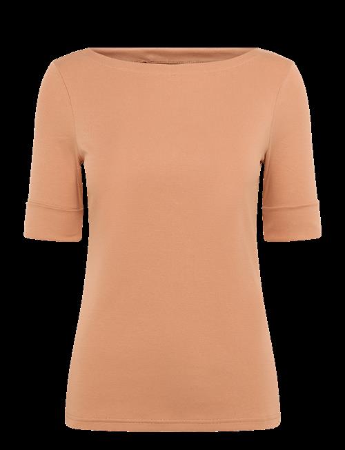 Lauren Ralph Lauren | Stretch Cotton Boatneck Tee | XXXL