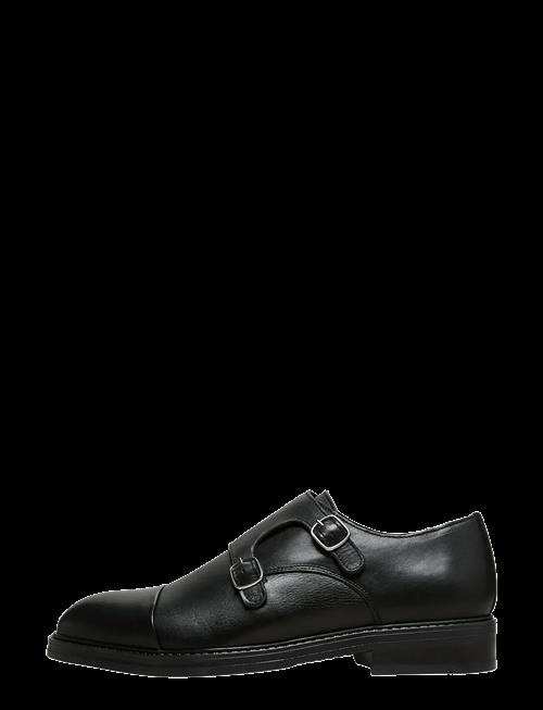 Selected | Slmblake Leather Monk Shoe | 44