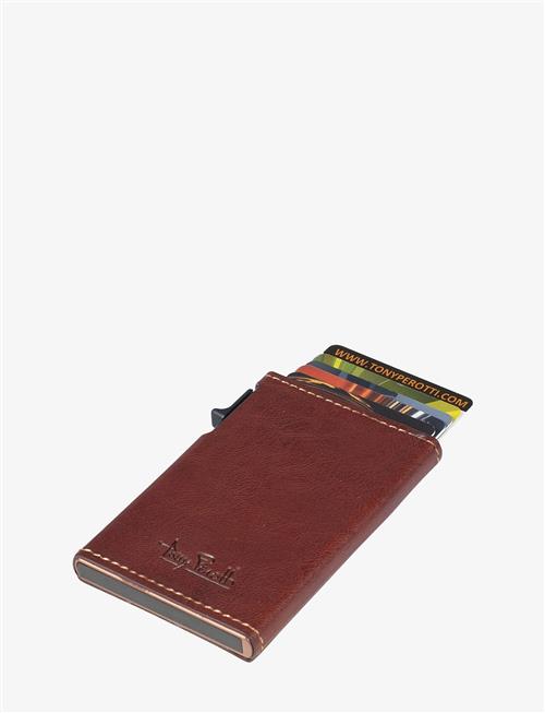 Tony Perotti | Furbo Slim Cardholder With Outside Card Slot | ONE SIZE