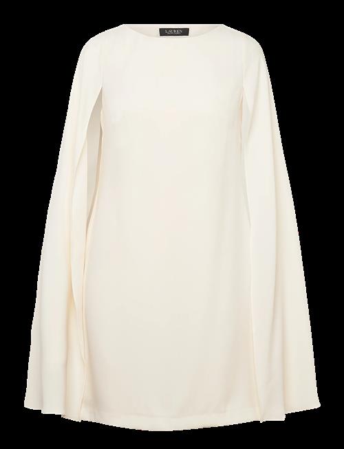Lauren Ralph Lauren | Cape Georgette Cocktail Dress | 40