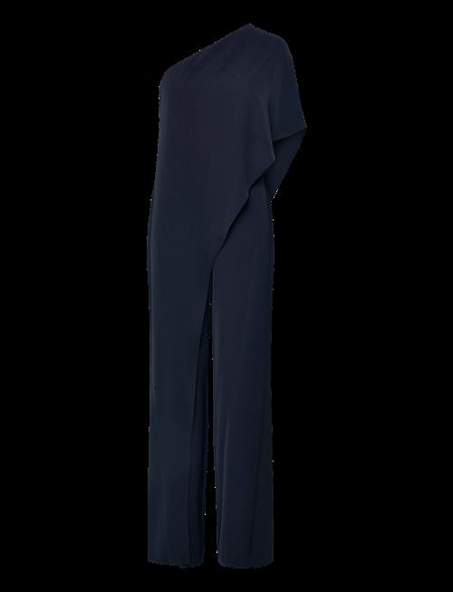 Lauren Ralph Lauren | Cape Georgette One-Shoulder Jumpsuit | 32