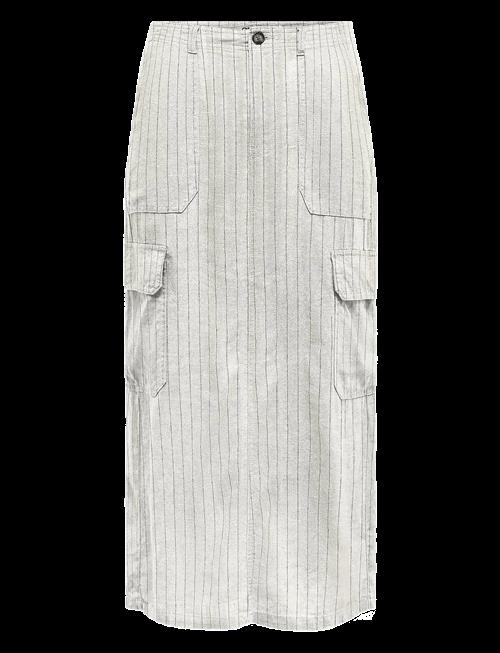 ONLY | Onlmalfy-Caro Linen Long Skirt Pnt | M