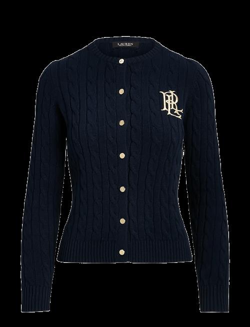 Lauren Ralph Lauren | Cable-Knit Cotton Cardigan | XS