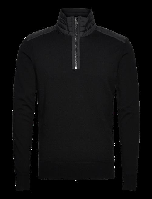 Belstaff | Kilmington Quarter Zip Jumper Washed Navy | XL