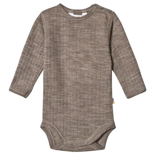 Joha Babybody Sesame Melange Sesame Melange-90 cm Uld Beige  90 cm  Drenge, Piger