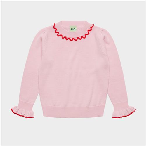 FUB Frill Jumper Rose Quartz Rose Quartz 80 cm  Lyserød  80 cm  Piger