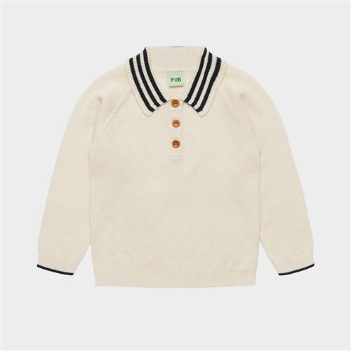 FUB Harlekin Polo Ecru Ecru 130 cm  Creme  130 cm  Piger
