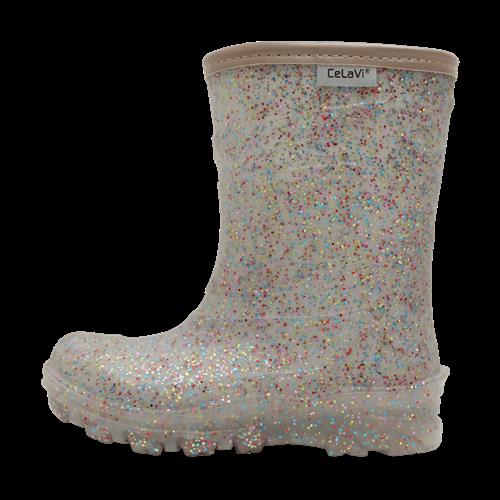 Celavi Thermal Wellies TPR - Embossed Silver Silver-29 EU  Grå  29 EU