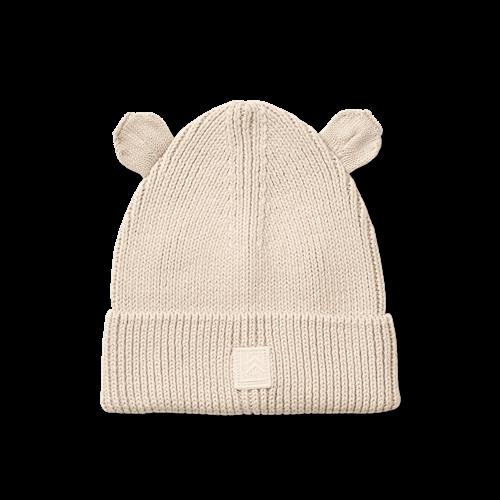 Liewood Gina Beanie Sandy Sandy 1-2 Y  Beige  1-2 år  Drenge, Piger