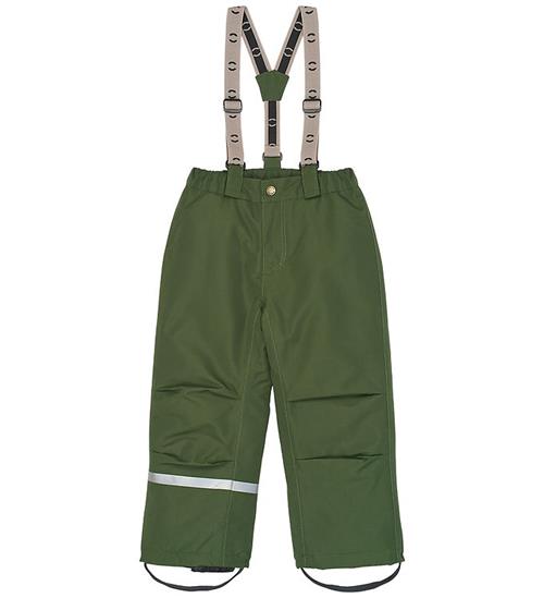 Mikk-Line Skibukser m. Seler - Kombu Green