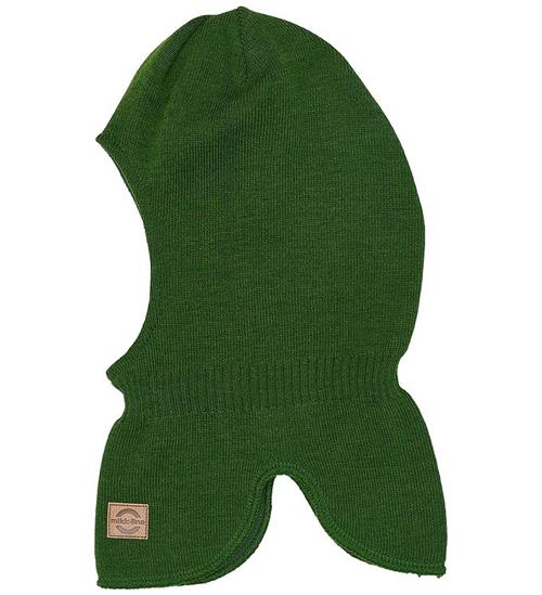 Mikk-Line Elefanthue - Strik - Uld - 2-lags - Kombu Green