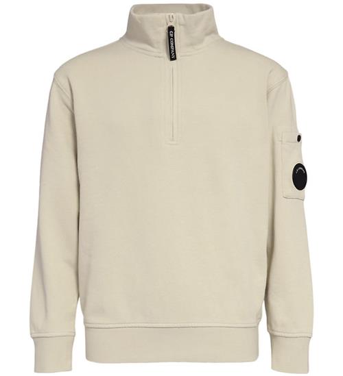 C.P. Company Sweatshirt m. Lynlås - Chalk
