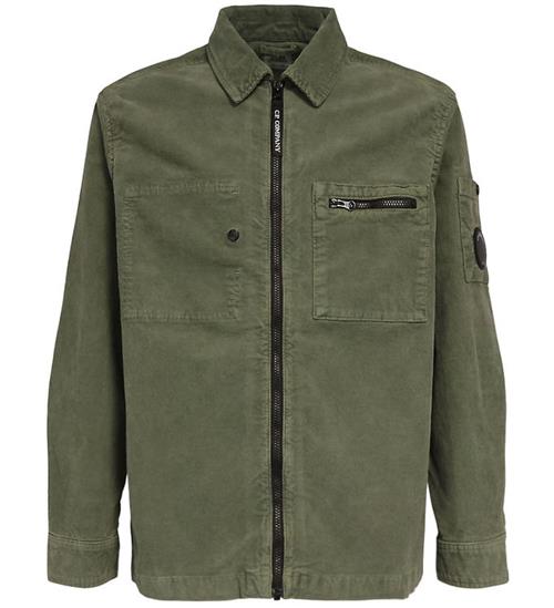C.P. Company Overshirt - Fløjl - Sage Green