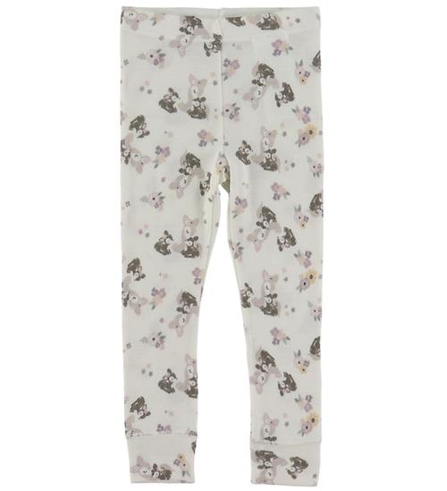 Name It Leggings - Uld - NmfWillit - Snow White/BAMBI + FLOWER