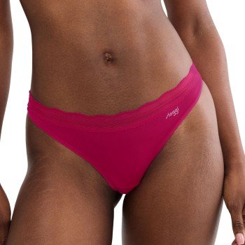 Sloggi Trusser 2P GO Blush String Rosa polyamid Small Dame