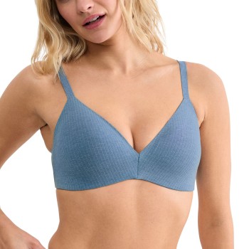 Sloggi BH ZERO Feel Pure Push-Up Bra Lyseblå L+ Dame