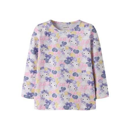 NAME IT Bluse Fimi Hello Kitty Ancient Water