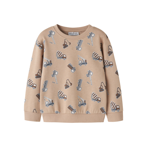NAME IT Sweatshirt Vimo Sesame Excavator