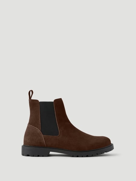 Björn Borg Men's Chelsea Suede Boots Brun, 46