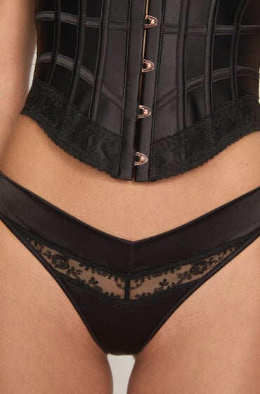 Hunkemöller Stringtrusse Brigitte Sort