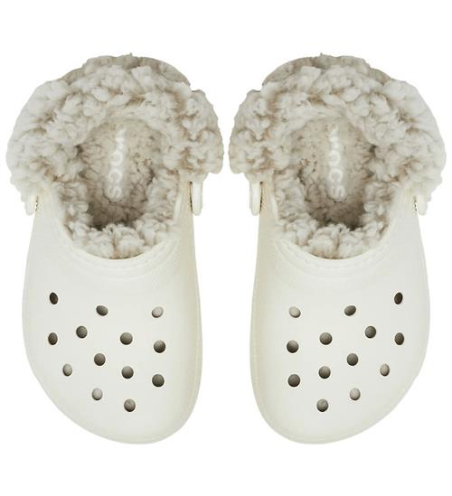 Crocs Sandaler - Fleece - Classic Lined Clog T - Summit White