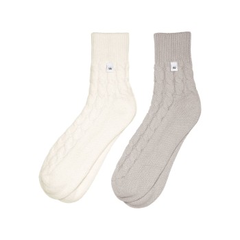 Triumph Strømper 2P Cosy Socks Natur/Beige polyester One Size Dame
