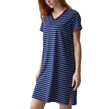 Triumph Nightdresses NDK 08 Mørkblå bomuld 42 Dame