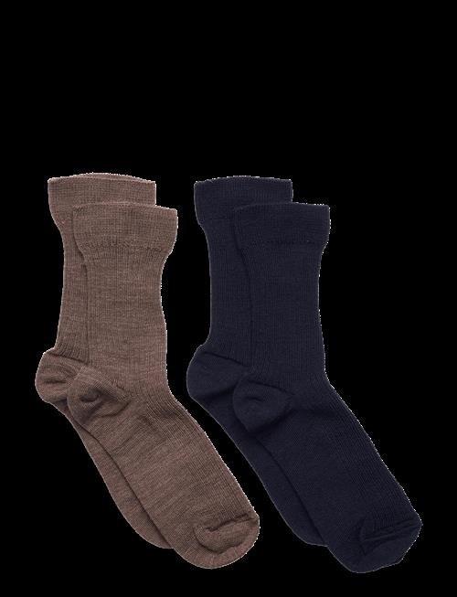 Lindex | Sock Sb 2P Wool Ribb | 22-24 x 24
