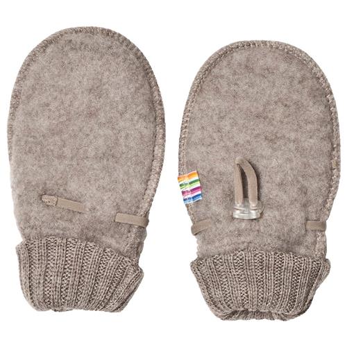 Joha Baby Mittens Sesame Melange Sesame Melange-80 cm Uld Beige  80 cm  Drenge, Piger