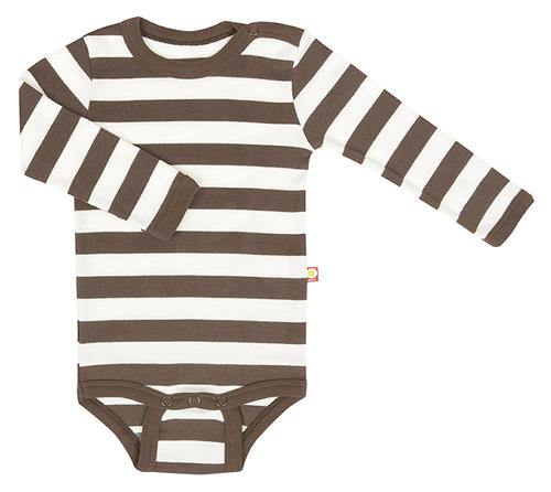 Katvig Langærmet Krop Kat.stripe  Kat.Stripe-62 cm  Brun  62 cm  Drenge, Piger