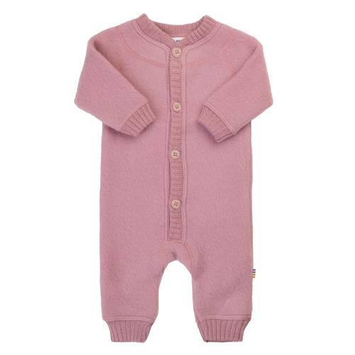 Joha Jumpsuit I Uld Old Rose  Old Rose-90 cm Uld Lyserød  90 cm  Piger