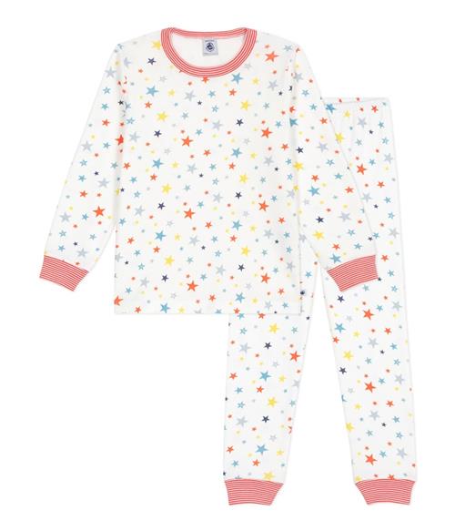 Petit Bateau Baby Pajamas Marshmallow Multicolor Marshmallow Multicolor 6 Y  Hvid  6 år  Drenge