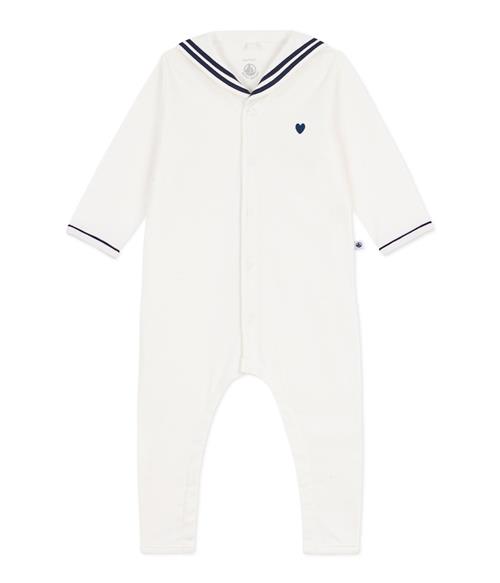Petit Bateau Babydragt Marshmallow  Marshmallow 3 Months  Hvid  3 måneder  Drenge, Piger