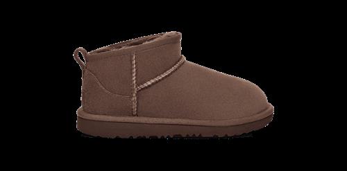 UGG K Classic Ultra Mini Burnt Cedar-33.5 EU  Brun  33.5 EU  Drenge, Piger
