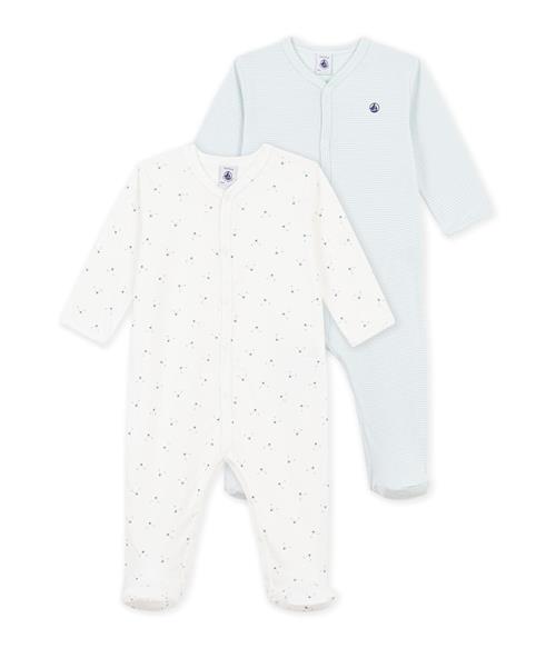 Petit Bateau 2-pc Baby Sleepsuit Variante 1 Variante 1 1 Y      Drenge, Piger
